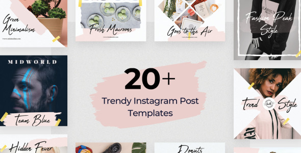 Шаблон для соцсетей на тему графика