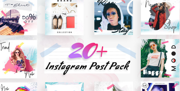 Шаблон для соцсетей на тему графика