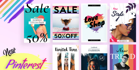 Шаблон для соцсетей на тему графика