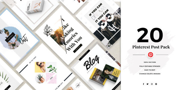 Шаблон для соцсетей на тему графика