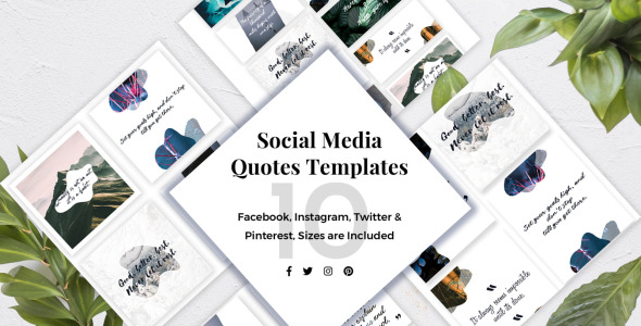 Шаблон для соцсетей на тему графика