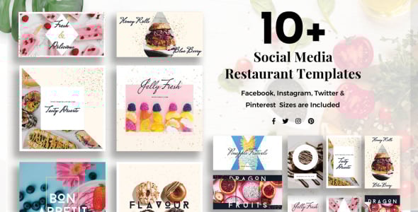 Шаблон для соцсетей на тему графика