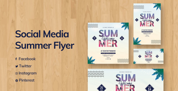 Шаблон для соцсетей на тему графика