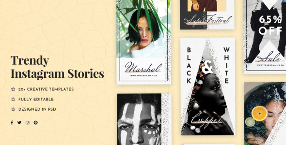 Шаблон для соцсетей на тему графика