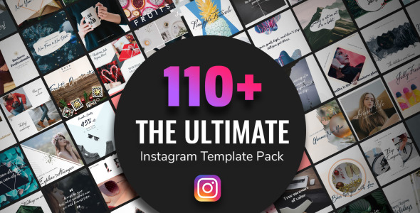 Шаблон для соцсетей на тему графика