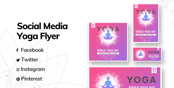 Шаблон для соцсетей на тему графика