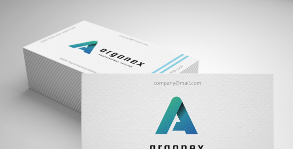 Шаблон логотипа на тему графика