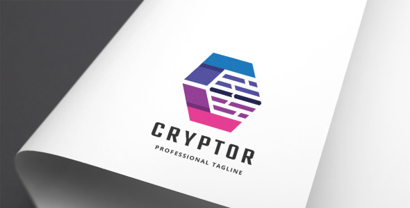 Шаблон логотипа на тему графика