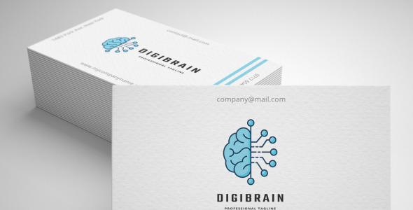 Шаблон логотипа на тему графика