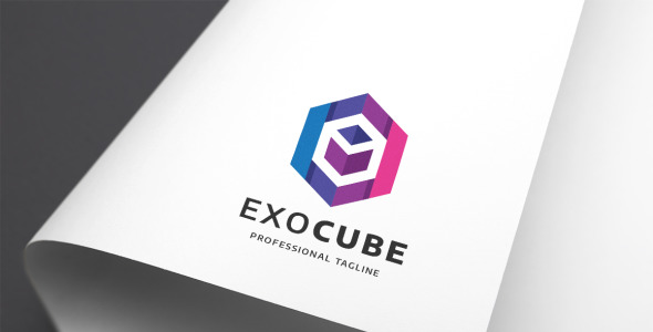 Шаблон логотипа на тему графика