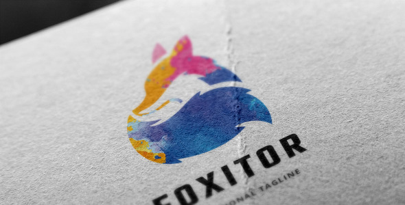 Шаблон логотипа на тему графика