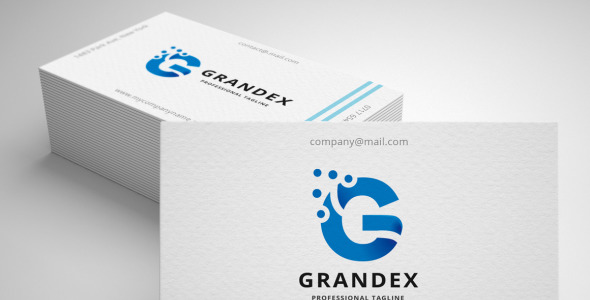 Шаблон логотипа на тему графика