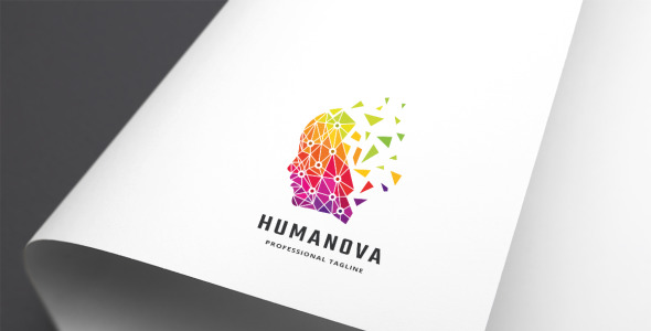 Шаблон логотипа на тему графика