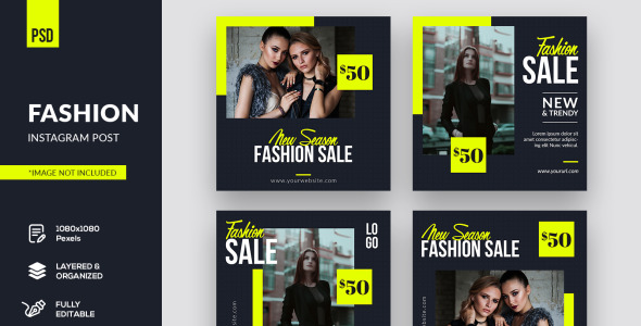 Шаблон для соцсетей на тему графика