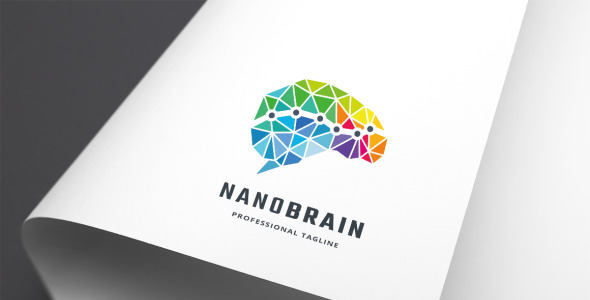 Шаблон логотипа на тему графика