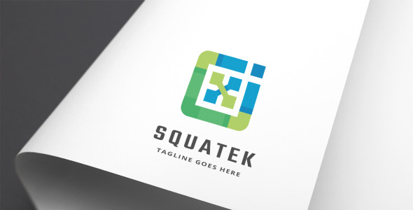 Шаблон логотипа на тему графика