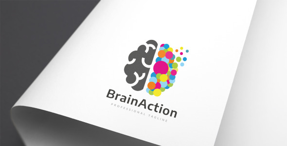 Шаблон логотипа на тему графика