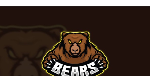 Шаблон логотипа на тему графика