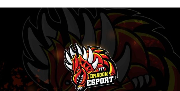 Шаблон логотипа на тему графика