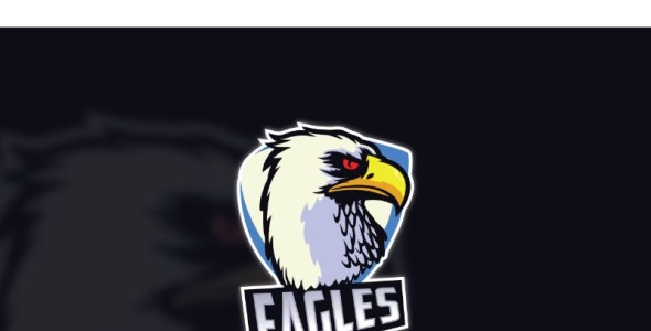 Шаблон логотипа на тему графика