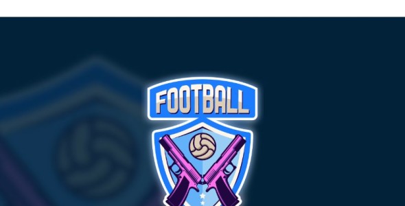 Шаблон логотипа на тему графика