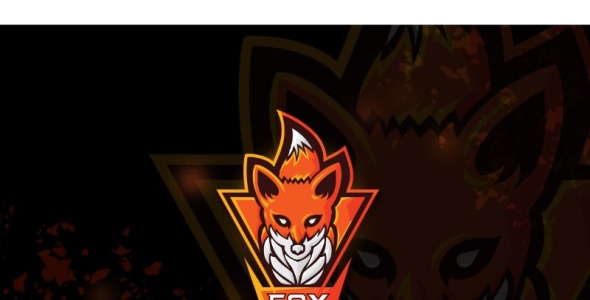 Шаблон логотипа на тему графика