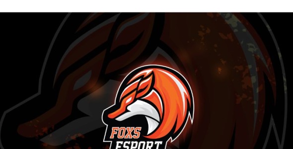 Шаблон логотипа на тему графика