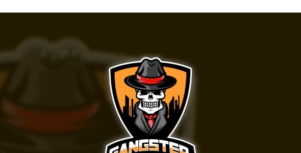 Шаблон логотипа на тему графика