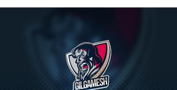 Шаблон логотипа на тему графика