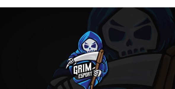 Шаблон логотипа на тему графика