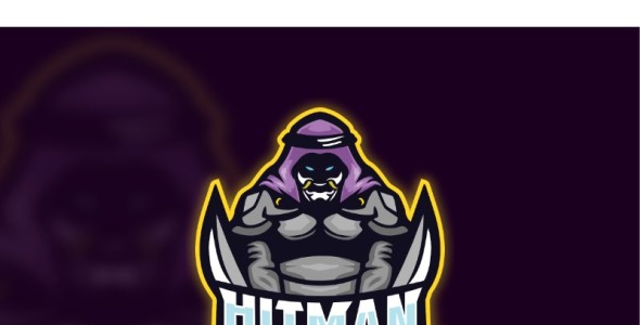 Шаблон логотипа на тему графика