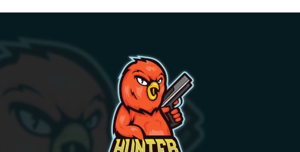 Шаблон логотипа на тему графика