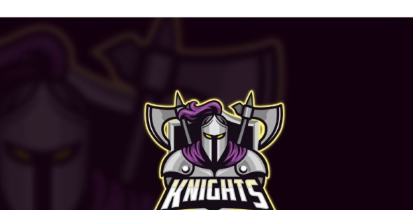 Шаблон логотипа на тему графика