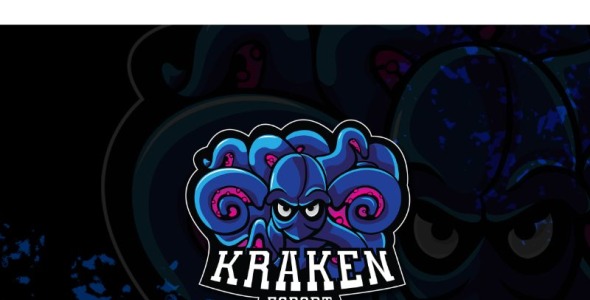 Шаблон логотипа на тему графика