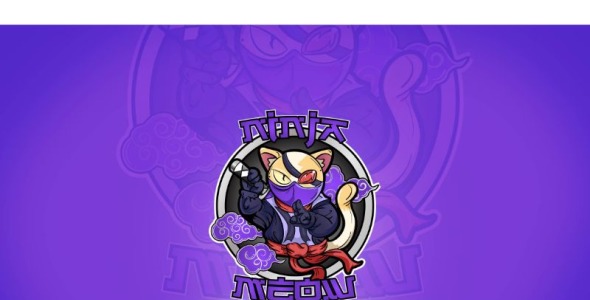 Шаблон логотипа на тему графика