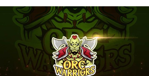 Шаблон логотипа на тему графика