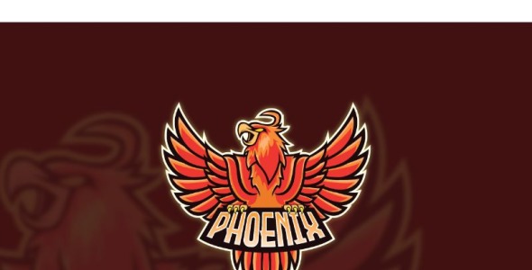 Шаблон логотипа на тему графика