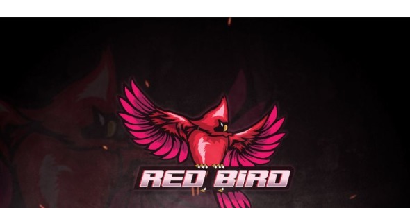 Шаблон логотипа на тему графика