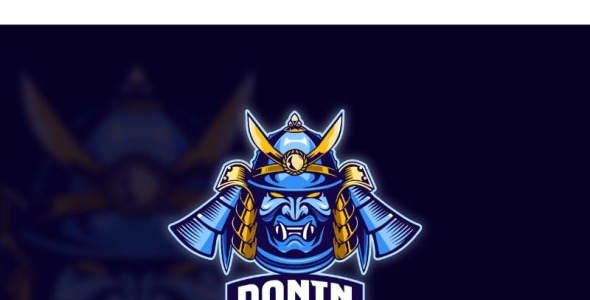 Шаблон логотипа на тему графика