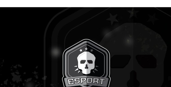 Шаблон логотипа на тему графика