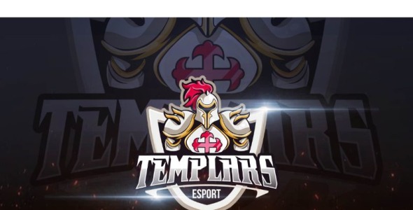 Шаблон логотипа на тему графика