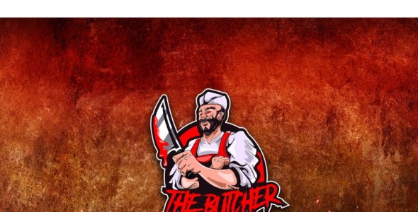 Шаблон логотипа на тему графика