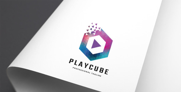 Шаблон логотипа на тему графика