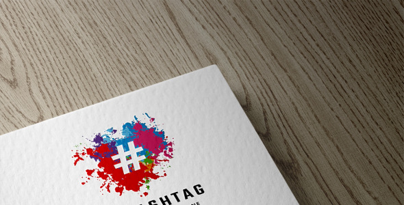 Шаблон логотипа на тему графика