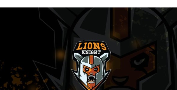 Шаблон логотипа на тему графика