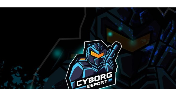 Шаблон логотипа на тему графика