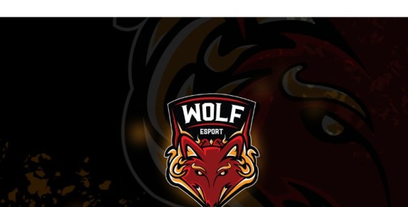 Шаблон логотипа на тему графика