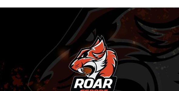 Шаблон логотипа на тему графика