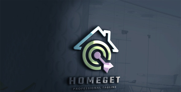 Шаблон логотипа на тему графика