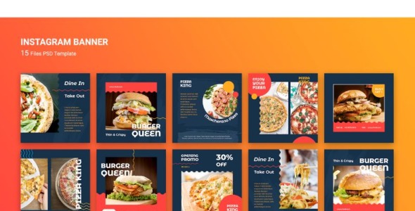 Шаблон для соцсетей на тему графика